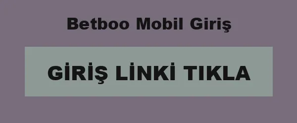 Betboo Mobil Giriş infografik